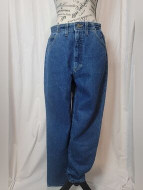 L.L. Bean Women's High Waisted Strech Waist Mom Denim Jeans